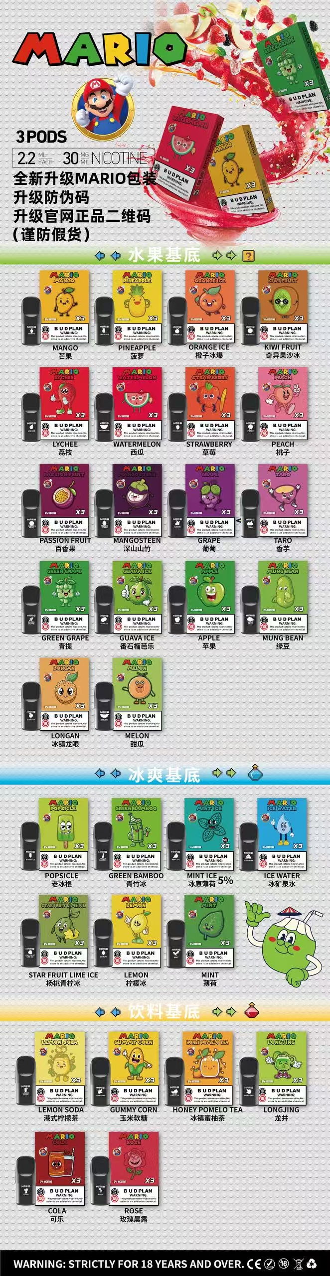 马里奥烟弹和冰熊6S到底哪个好？全面对比口感、冰感与续航，帮你选